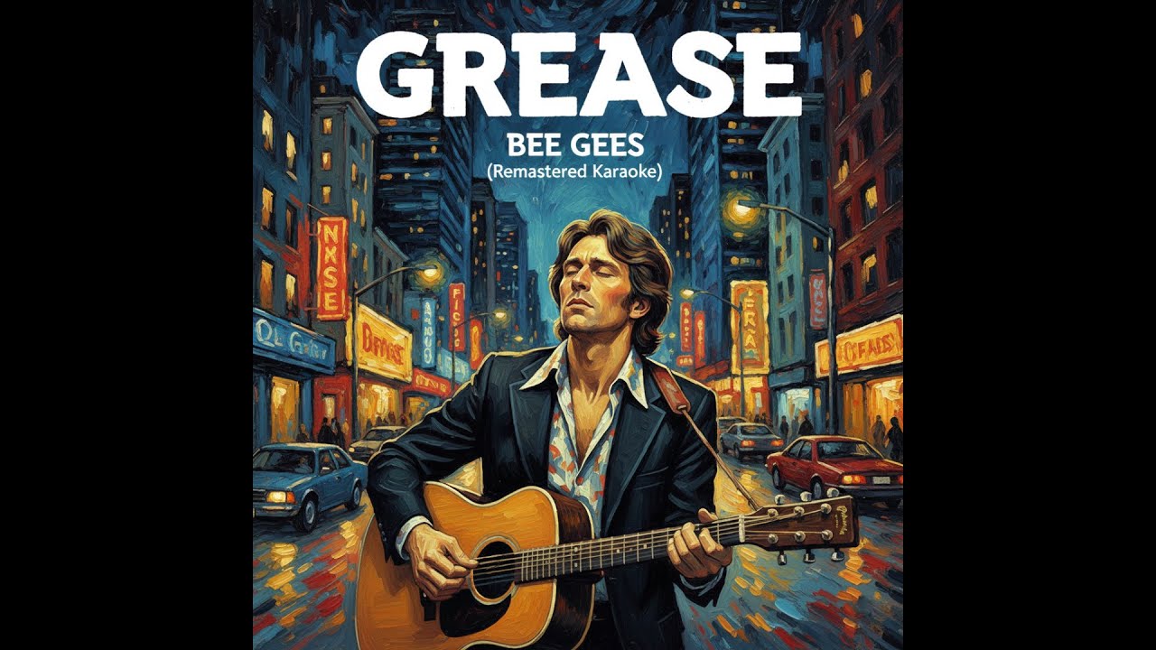 Grease - Bee Gees (Frankie Valli) | Premium Remastered Karaoke | High-Definition Studio Sound