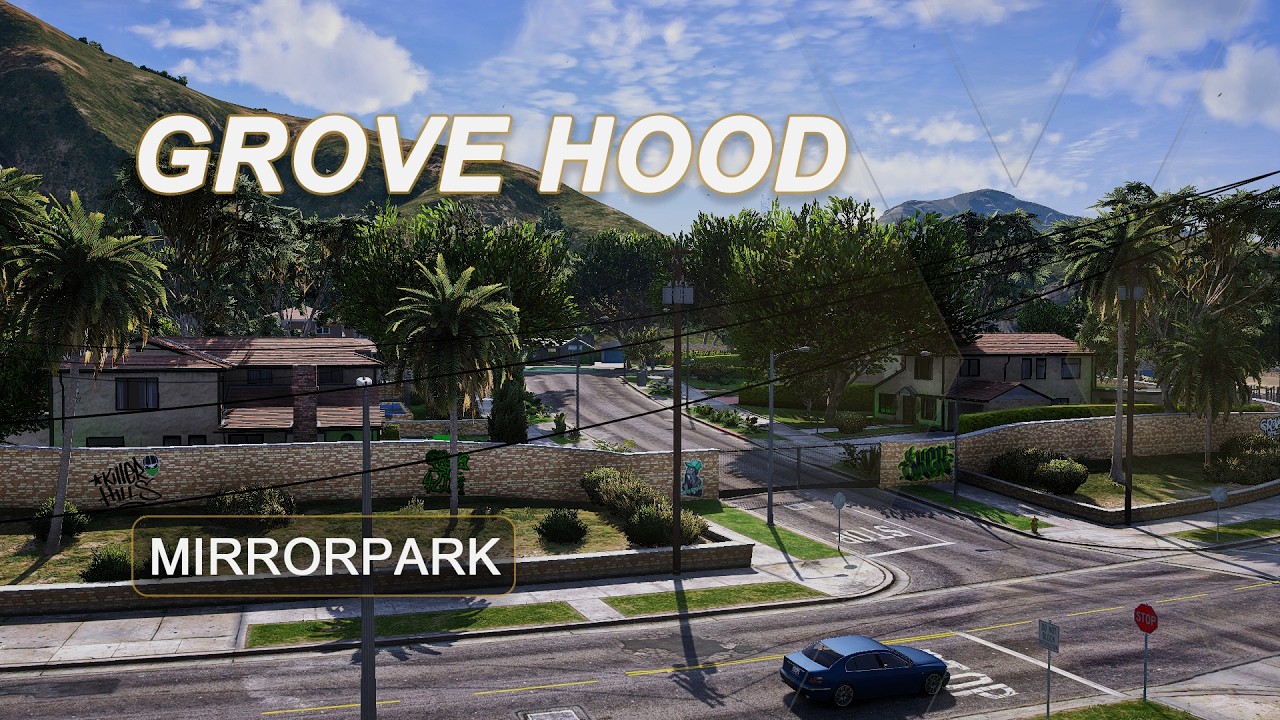 Grove Gang Hangout (Mirror Park) | FiveM Gang Hood Mapping + Small MLO (Optimized)
