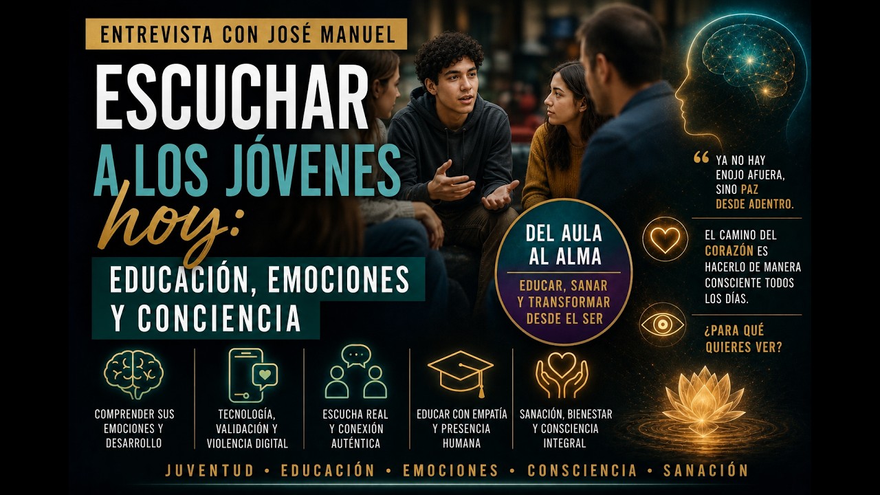 Escuchar a los jóvenes hoy: educación, emociones y conciencia