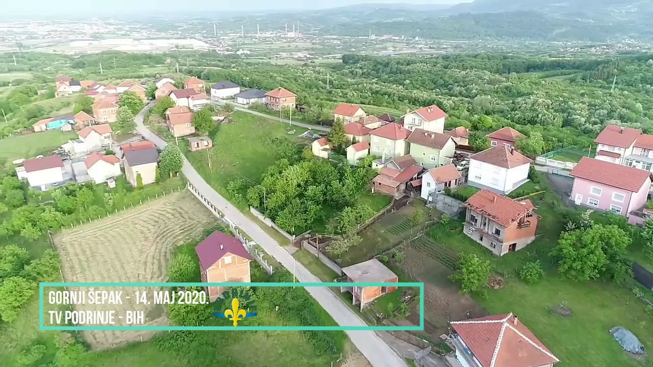 Gornji Šepak iz ptičije perspektive