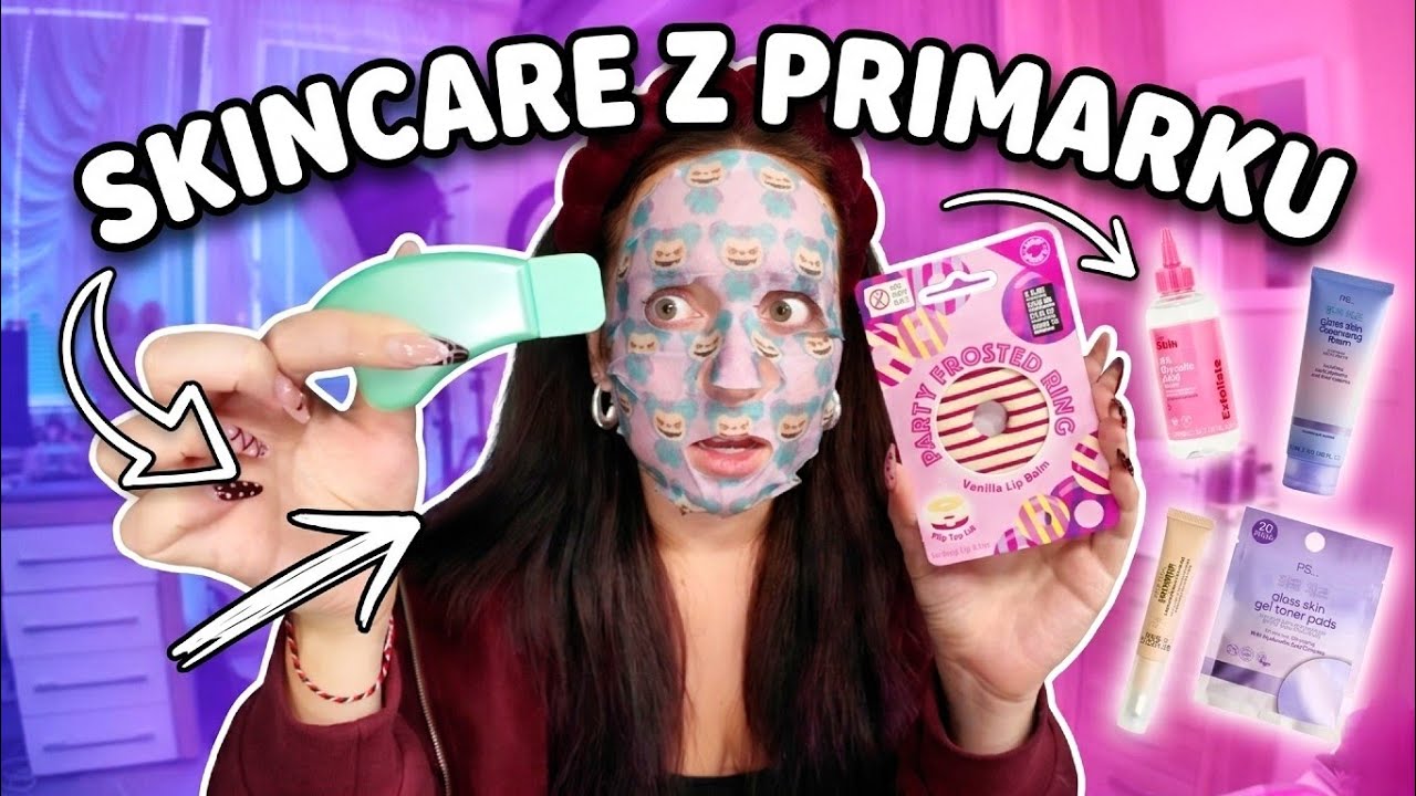 ZKOUŠÍM SKINCARE Z PRIMARKU / ZNIČILO MI TO PLEŤ?