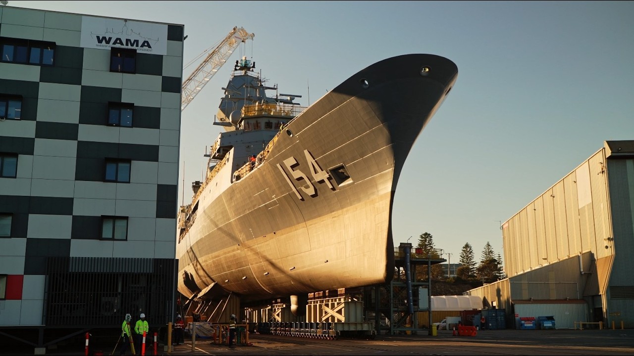 AMCAP: Конец эпохи - HMAS Parramatta, последний фрегат программы модернизации