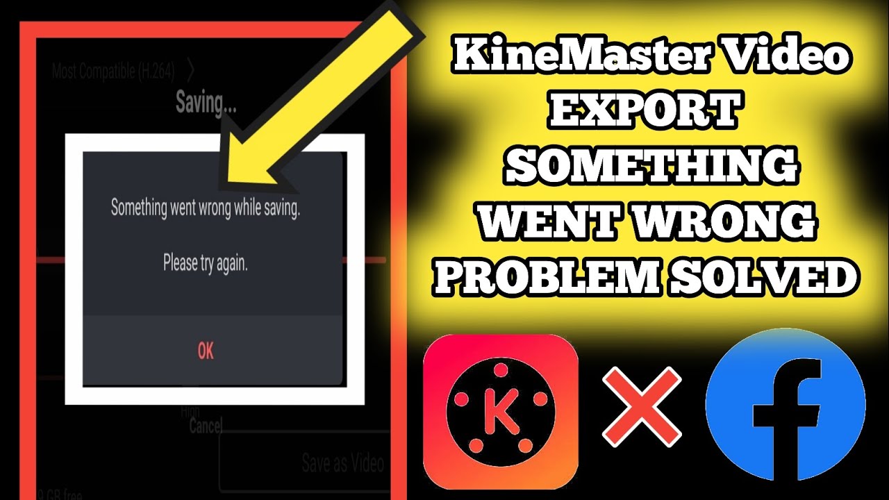 How to Solve Kinemaster Export Problem | Kinemaster Video Save Problem | Export Problem Solution2025