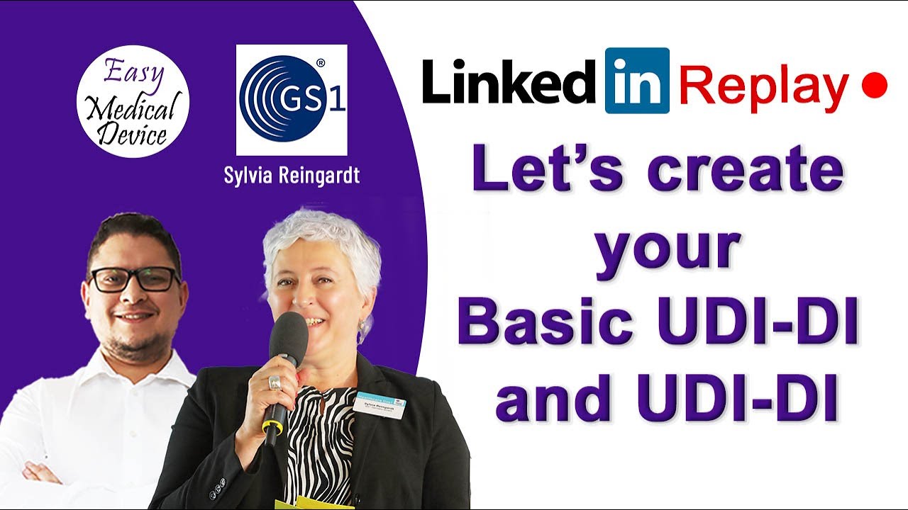 How to create your UDI with Sylvia Reingardt from GS1
