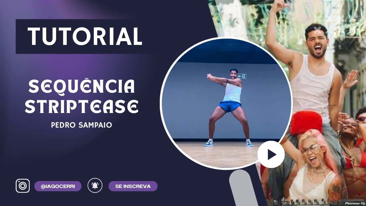 Sequência Striptease - Pedro Sampaio | Tutorial Coreografia