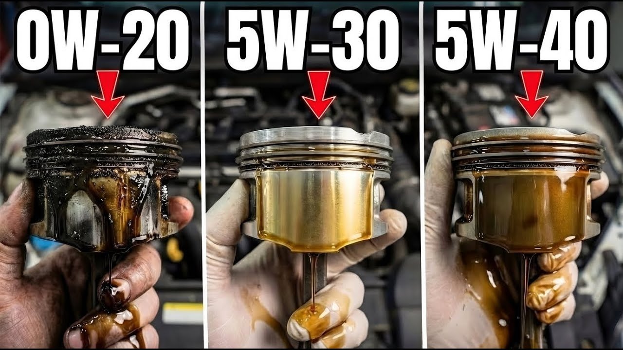 0W-20, 5W-30 или 5W-40? Одно из них быстрее выводит двигатель из строя.