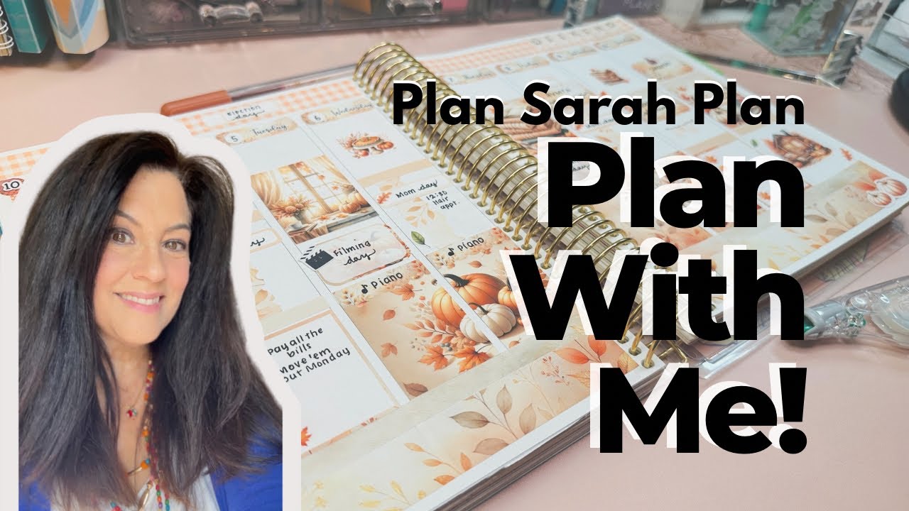 Plan With Me! | Nov. 4-10 | Fall Vibes | Erin Condren LifePlanner