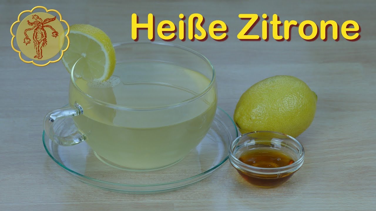 Hei&szlig;e Zitrone - eine Wohltat bei Erk&auml;ltung