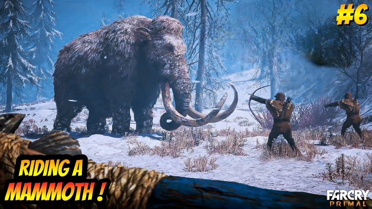 Riding A MAMMOTH In The Udam Land - Far Cry Primal #6