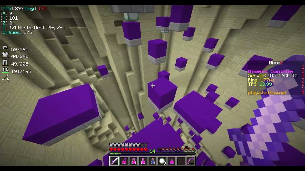 MineZ || Anemos Sanctum solo with 3 accounts