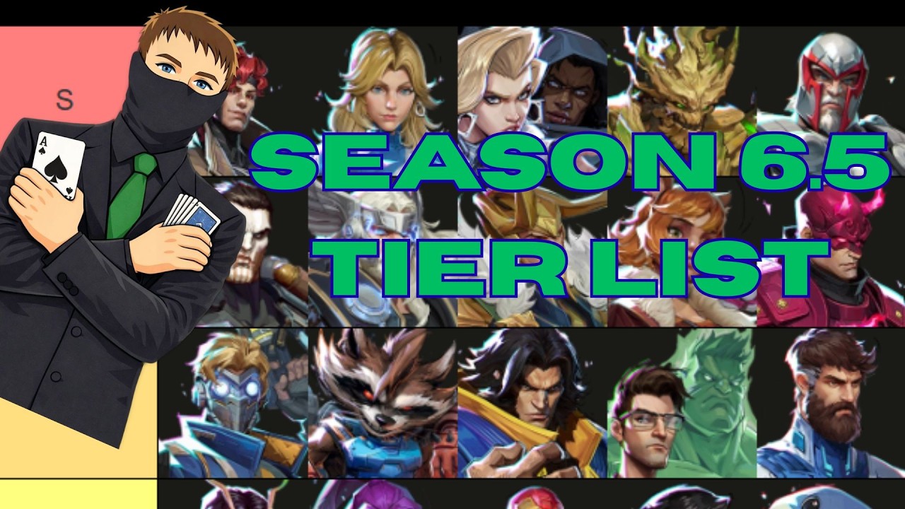 The OFFICIAL Season 6.5 Marvel Rivals TIER LIST