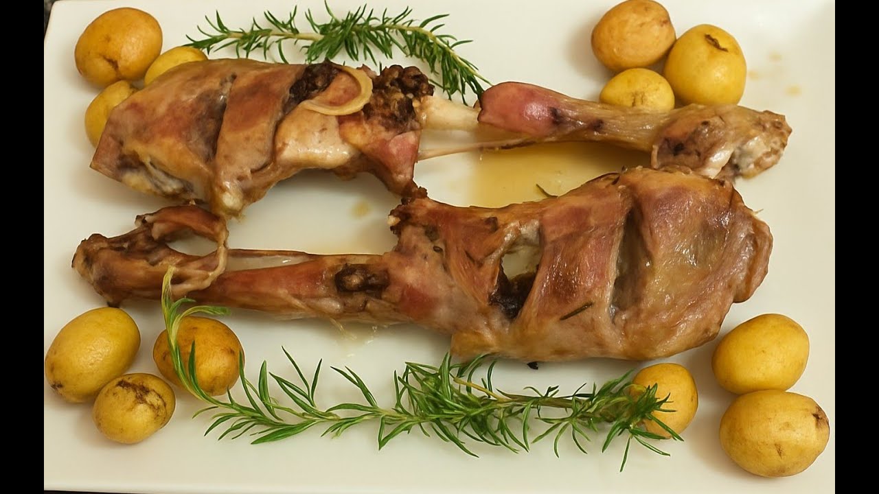 Piernas de Cordero Lechal al Horno – Jugosas y Tiernas