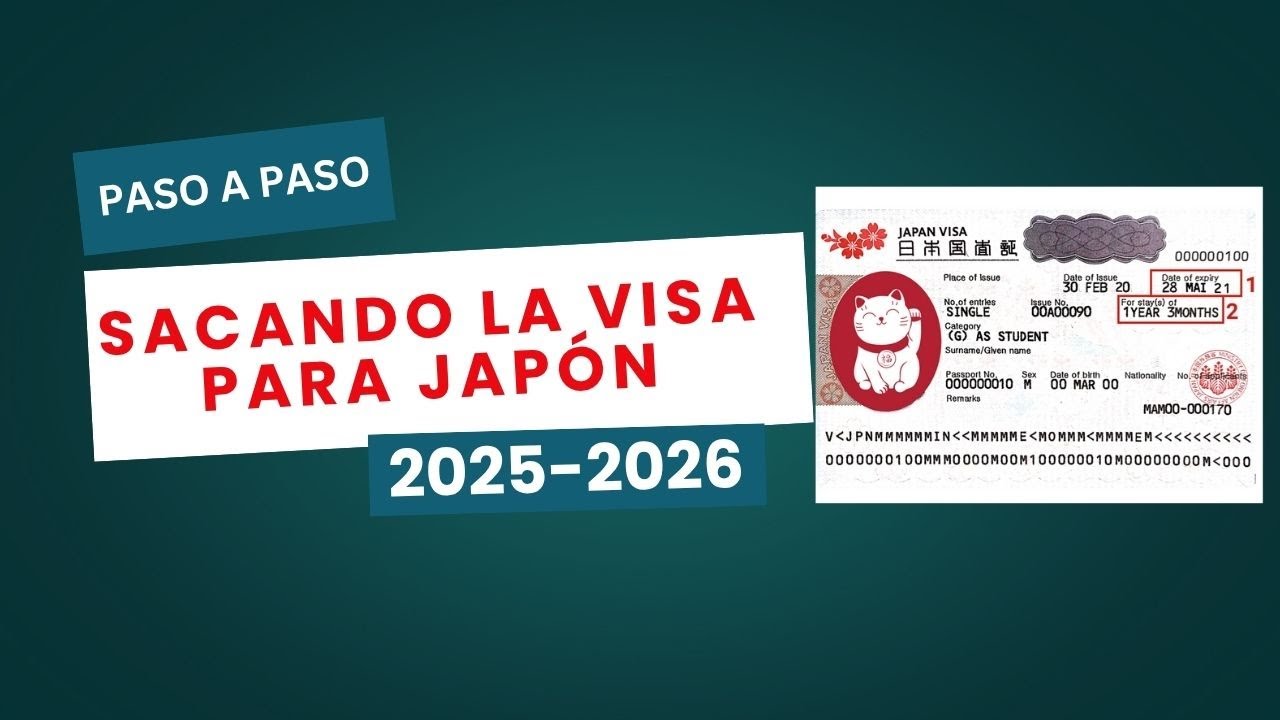 ⁉️Guía Completa para Obtener la Visa Japonesa 2025 – ¡Evita Errores!