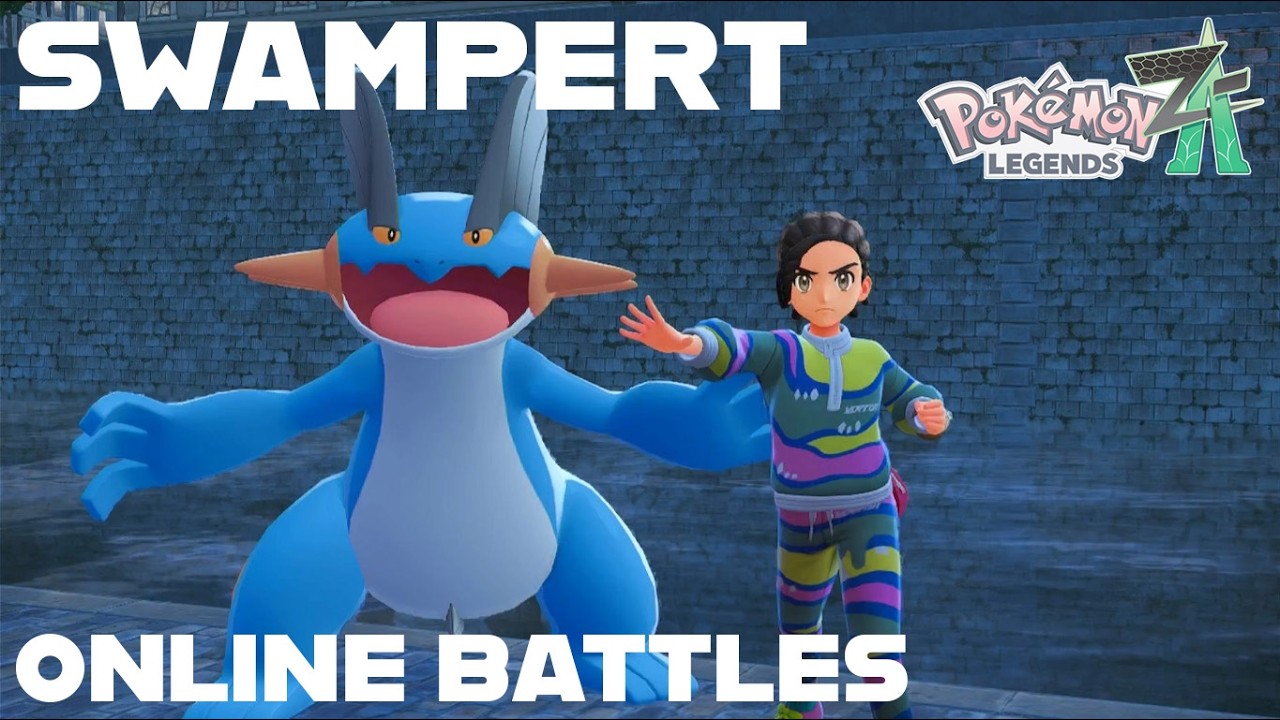 SWAMPERT IS THE BEST MEGA EVOLUTION IN THIS META?? (Legends ZA Online Battles)