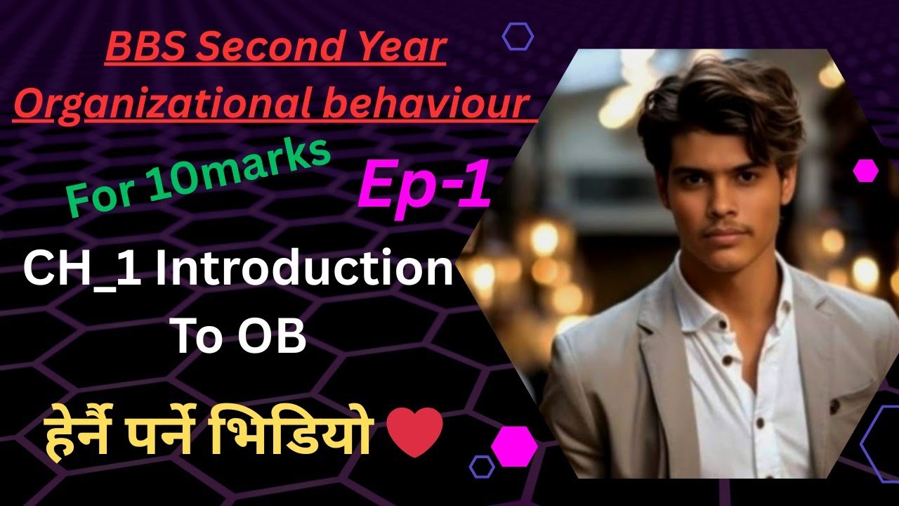Introduction To Organizational behavior || BBS Second || Ep-1|| Mostimportant Question Solution 🙏❤️