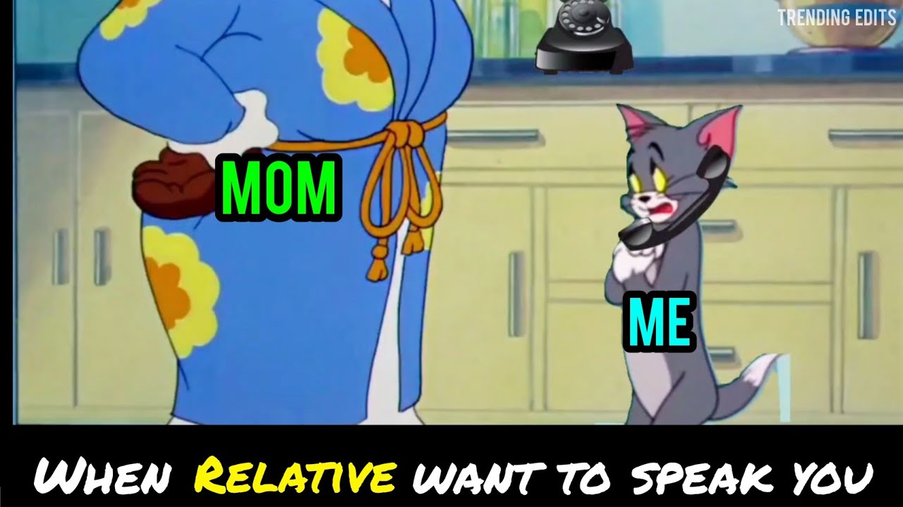 Phone Call With Relatives Be Like...  Meme