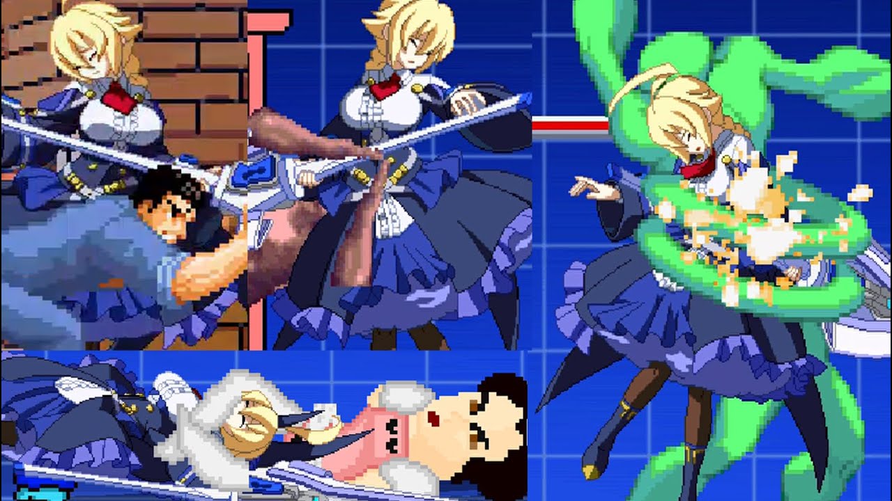 [MUGEN ryona] ESがいろんな敵の排除に向かうも全く役に立たず、最後はゴミとして処分される