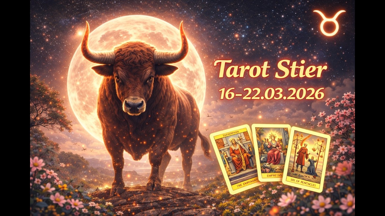 Stier ♉️ Tarot ♉️ 16-22.03.2026. Eine Verbindung verändert sich, aber dein Erfolg kommt trotzdem.