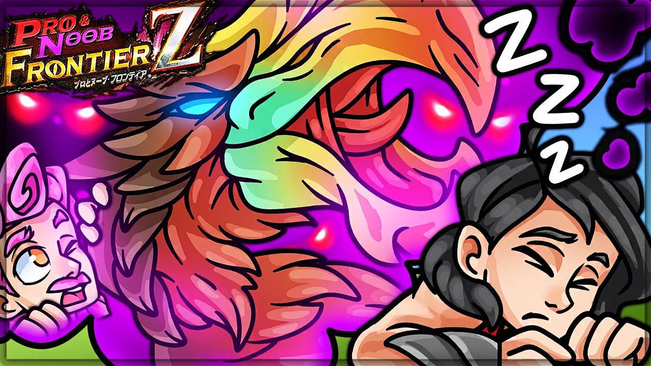 THIS BIRD EATS YOUR DREAMS - Pro and Noob VS Monster Hunter Frontier! (Zenith Hypnocatrice Gameplay)