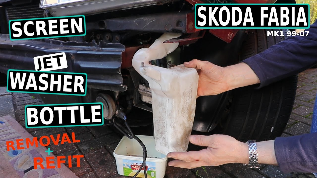 SKODA FABIA Windscreen Washer bottle (MK1 Hatchback 99-07)