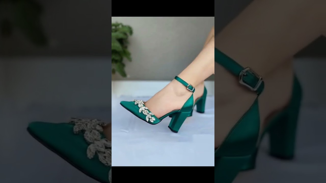 Stylish Green High Heels👠👠For Girls💃💃#@TahirakaStyle