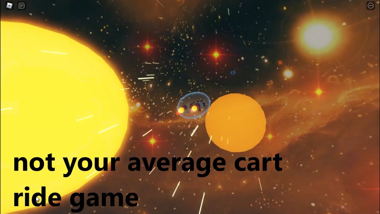 Cart Riding in a whole new level | Cart Ride to the Center of the Universe (Roblox)