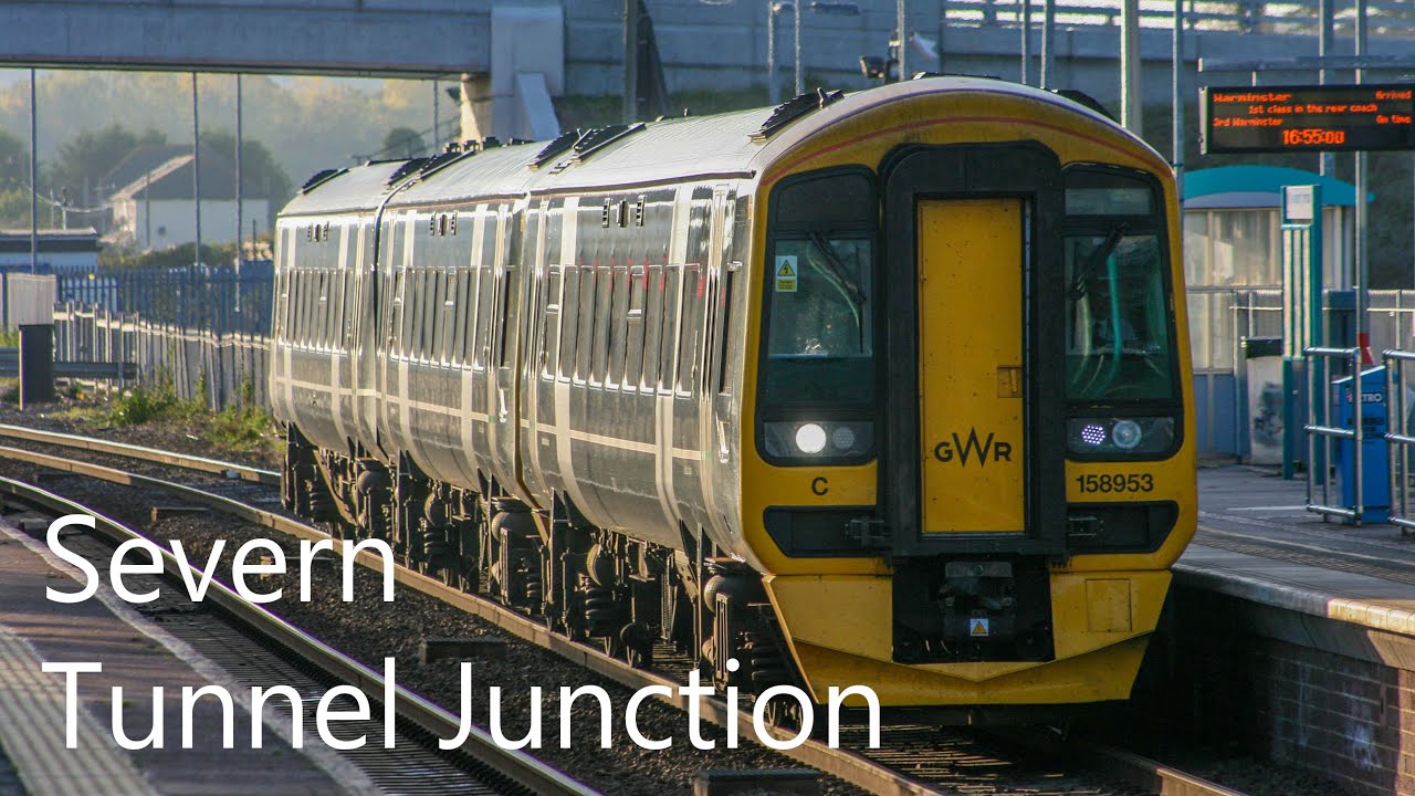 Trains at Severn Tunnel Junction
