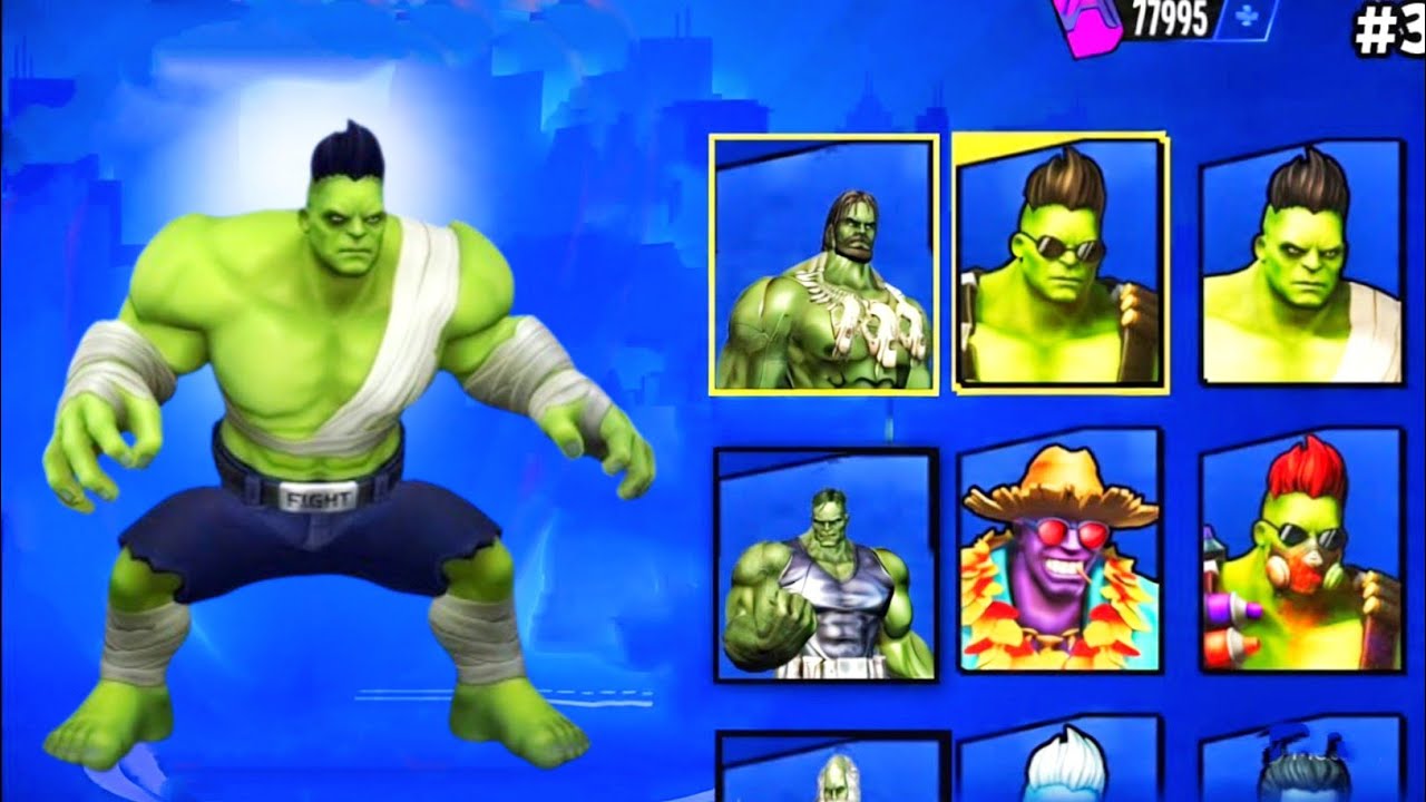 I unlocked all HULK SKINS in spider fighter 3 #3 #sahidgamer #spiderfighter3 