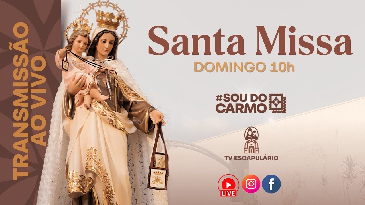 Santa Missa | 6º Domingo do Tempo Comum | 10h | Santuário do Carmo