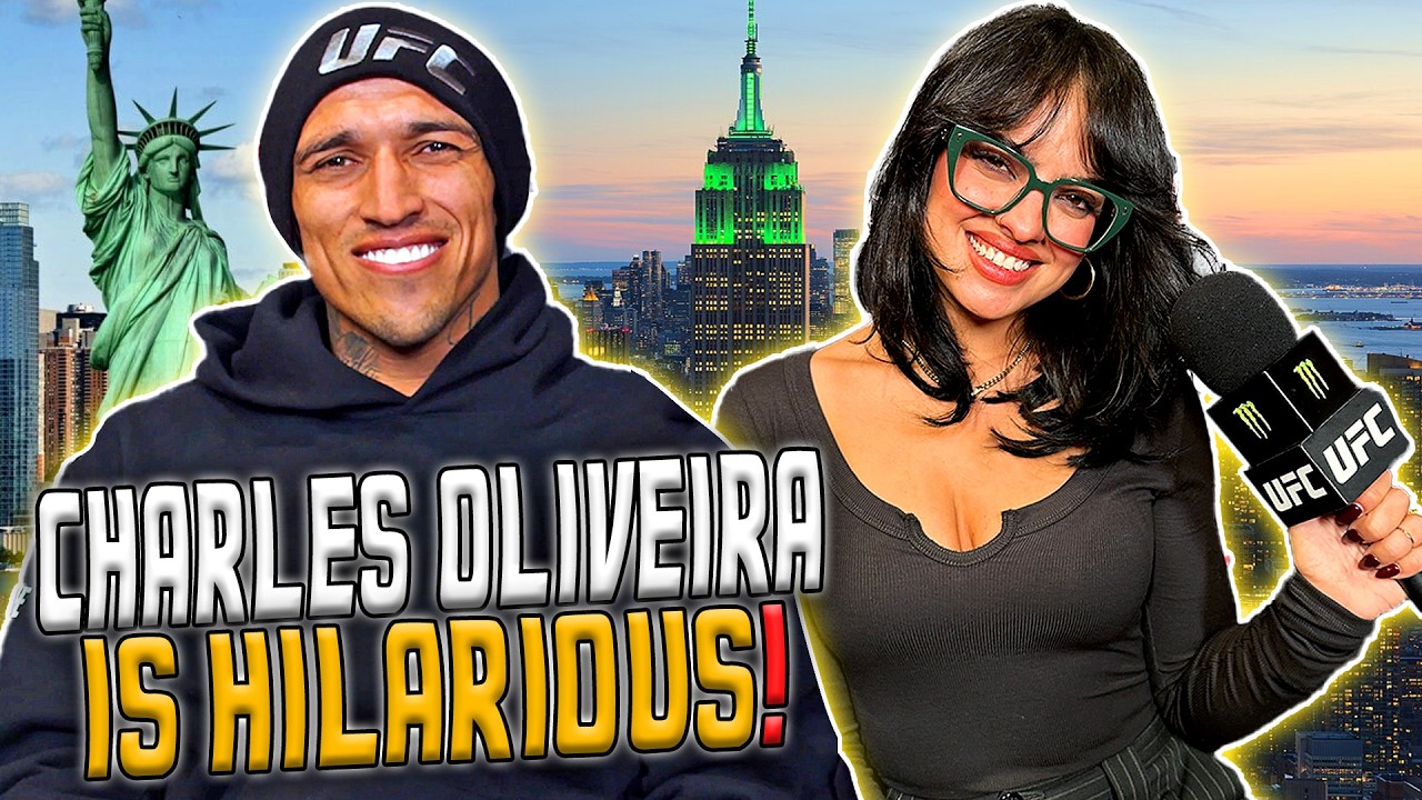 THIS is WHY everyone loves CHARLES OLIVEIRA LOL | UFC 309
