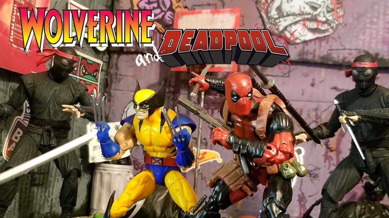 Wolverine And Deadpool Stop Motion Animation 2024!!!