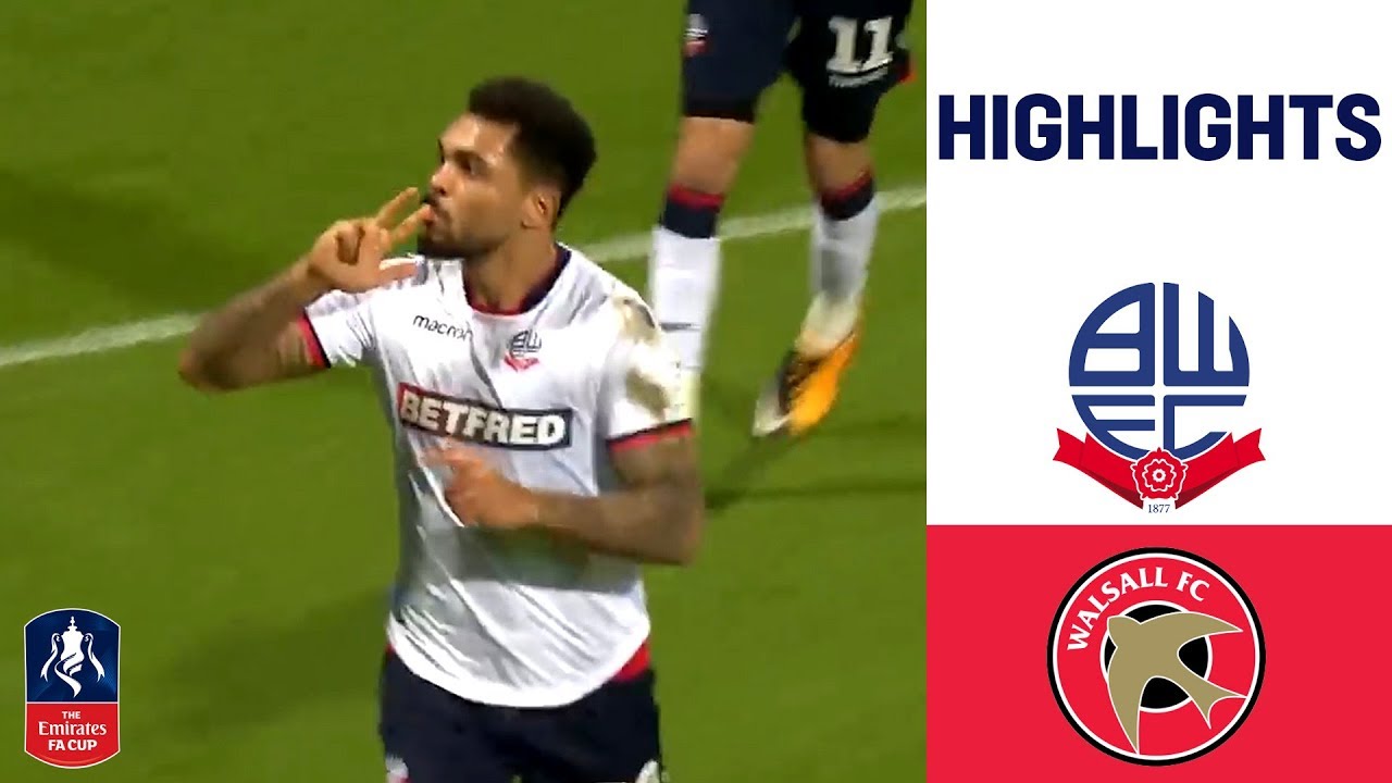 Hat-Trick for Josh Magennis as Bolton Score Five! | Bolton 5-2 Walsall | Emirates FA Cup 18/19