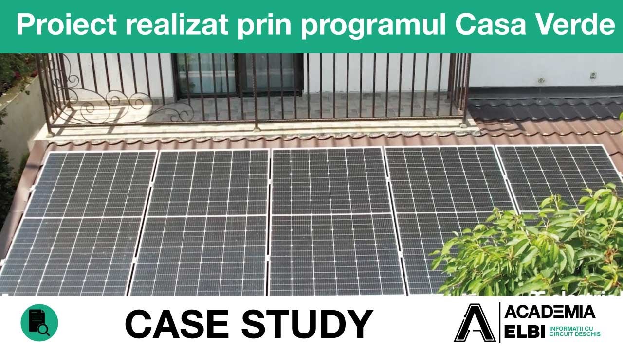 Cum arată un proiect implementat prin Casa Verde 2023
