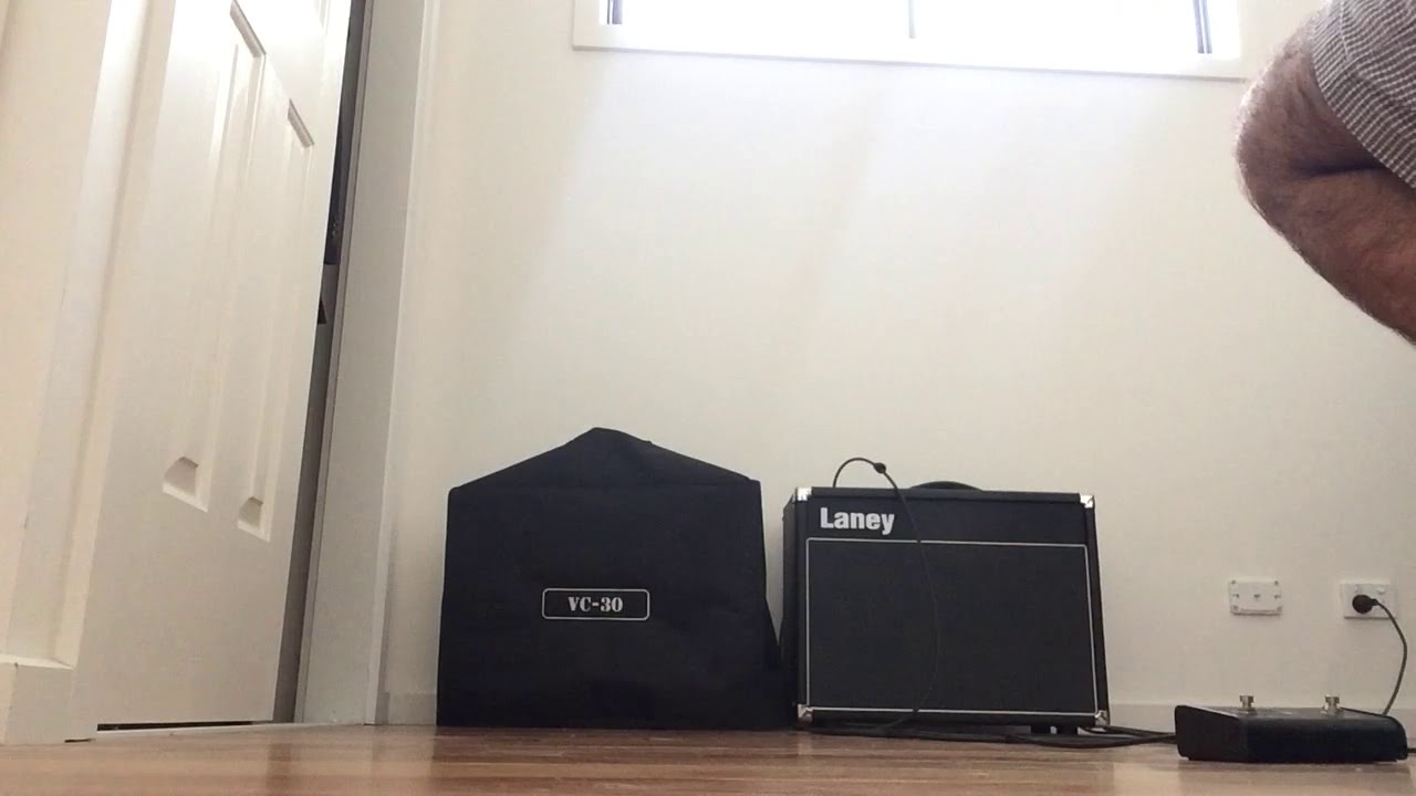 Lenny SRV on Laney VC30 and ESP vintage plus strat