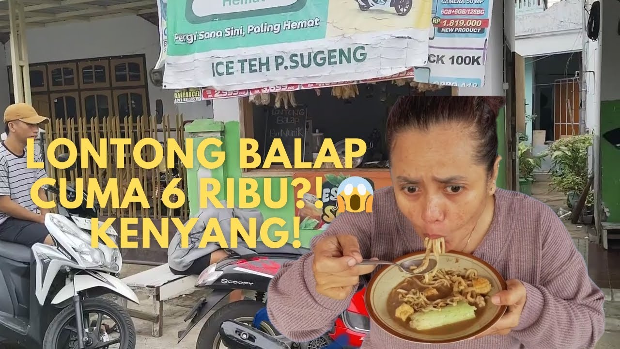 Sarapan Murah Lontong Balap Bu Nunik 6 Ribuan, Worth It Banget