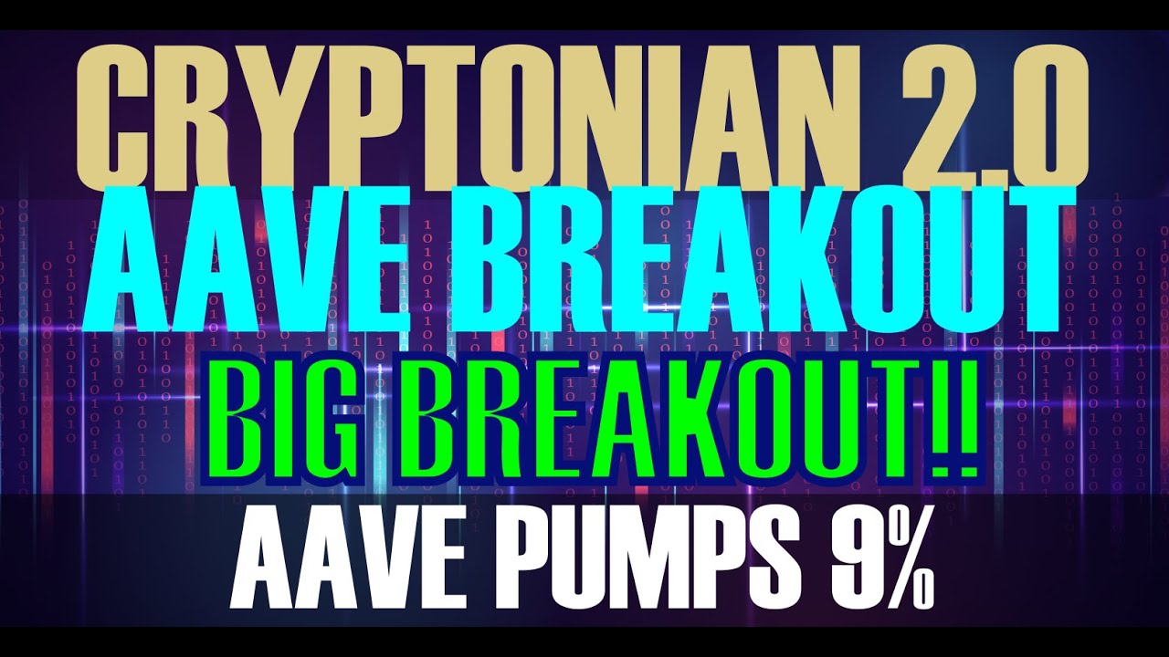 The Cryptonian 2.0: AAVE BREAKOUT - PUMPS 9% :)