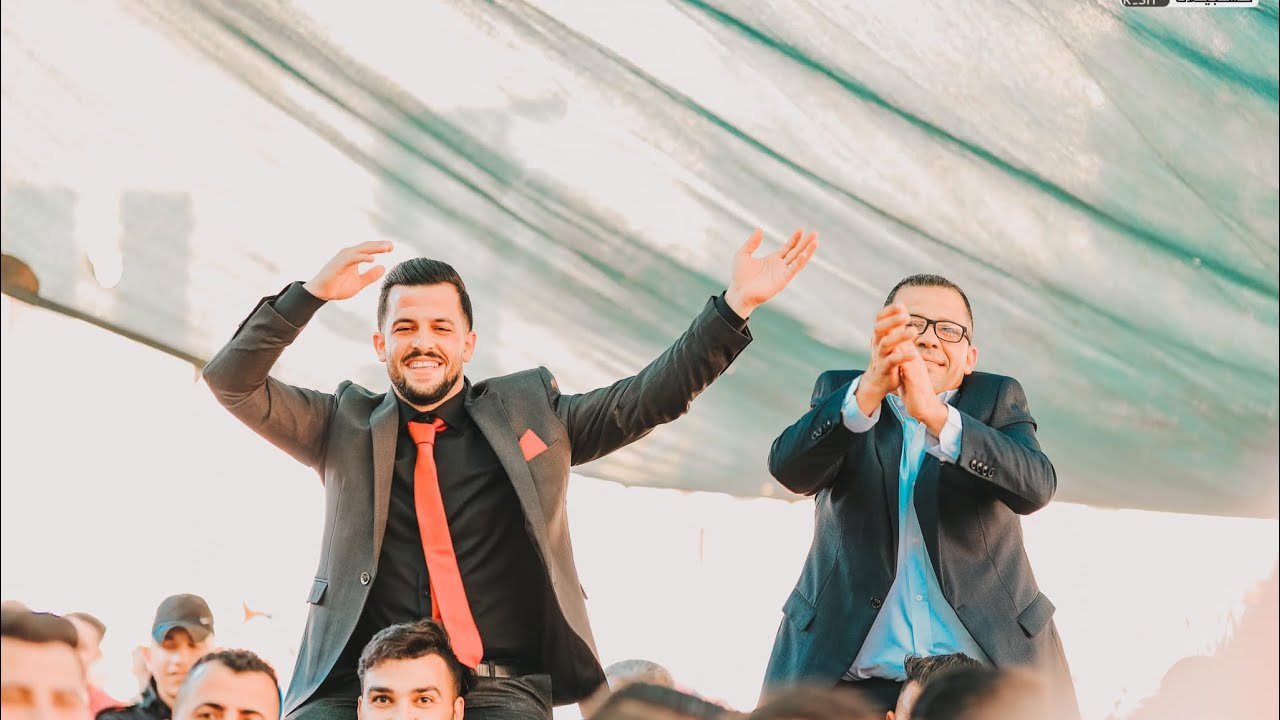 استقبال متل النار  زفة معاذ الحمود مع الفنان نعمان الجلماوي تسجيلات الشاويش