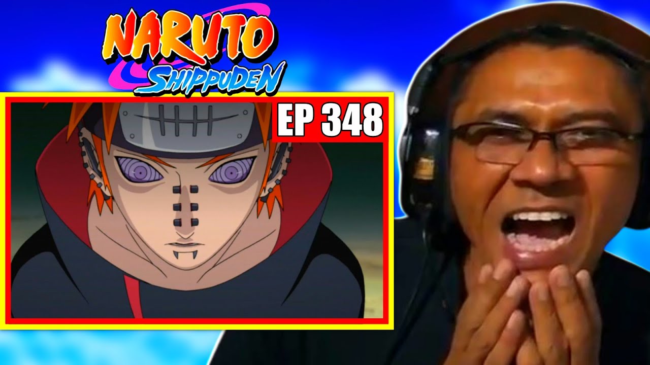 A ORIGEM DA AKATSUKI | PAI REAGINDO | NARUTO SHIPPUDEN EP 348