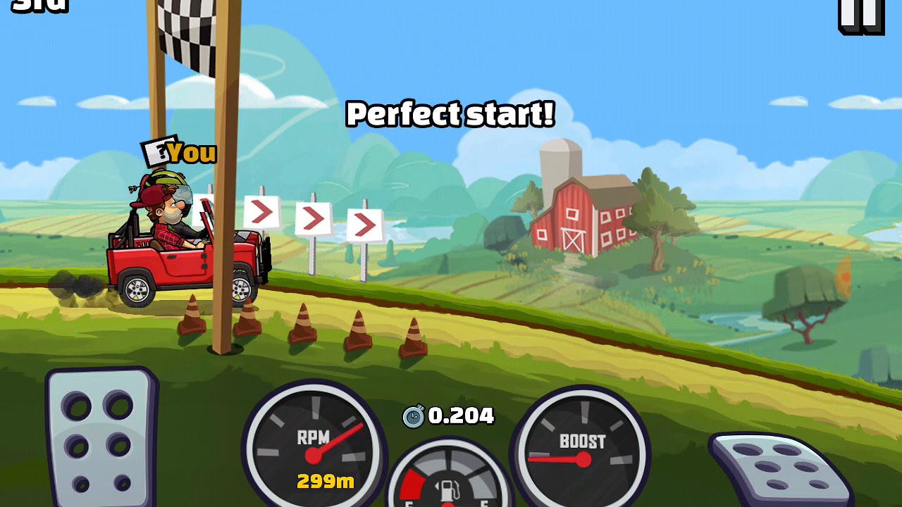 Gramy w hill climb rajcing