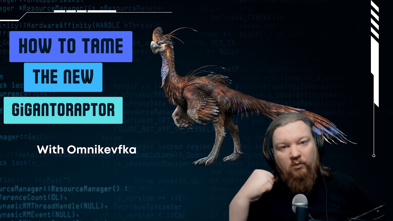 Gigantoraptor Taming Journey On Ark Survival Ascended Official Network