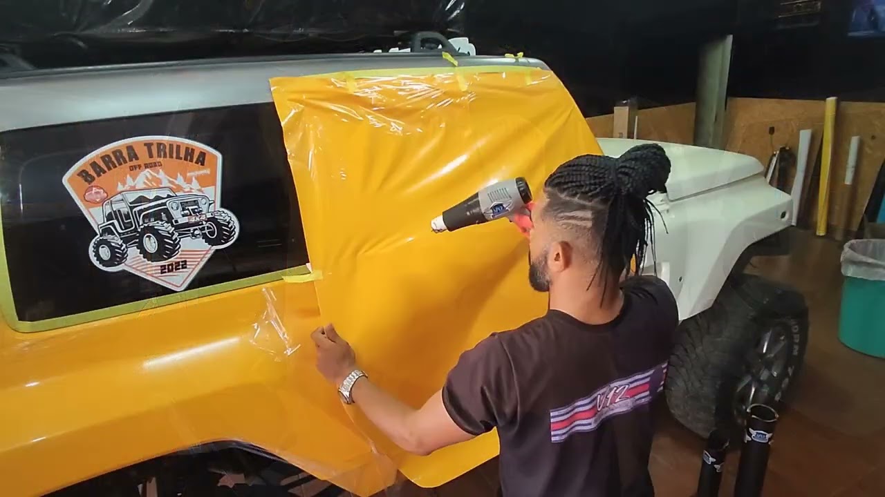 Veja a transformação que fiz no Jeep Troller