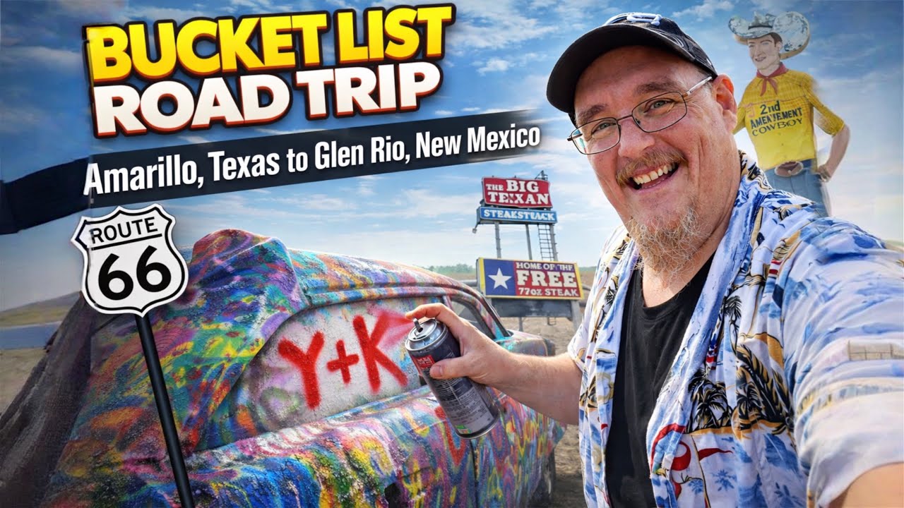 ROUTE 66 ROAD TRIP | Icons, Pie & Ghost Towns