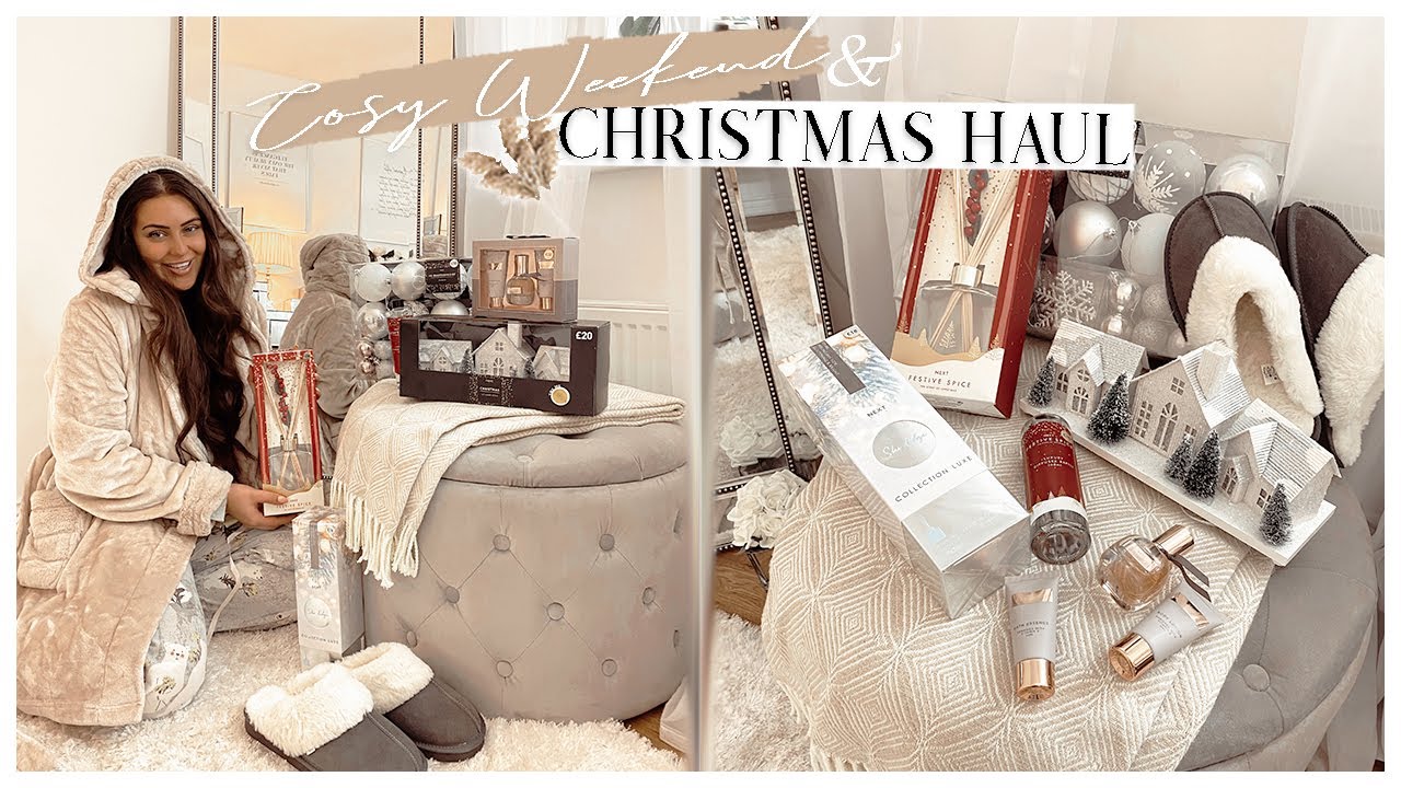 A COSY WEEKEND | NEXT CHRISTMAS HAUL!! 🎄