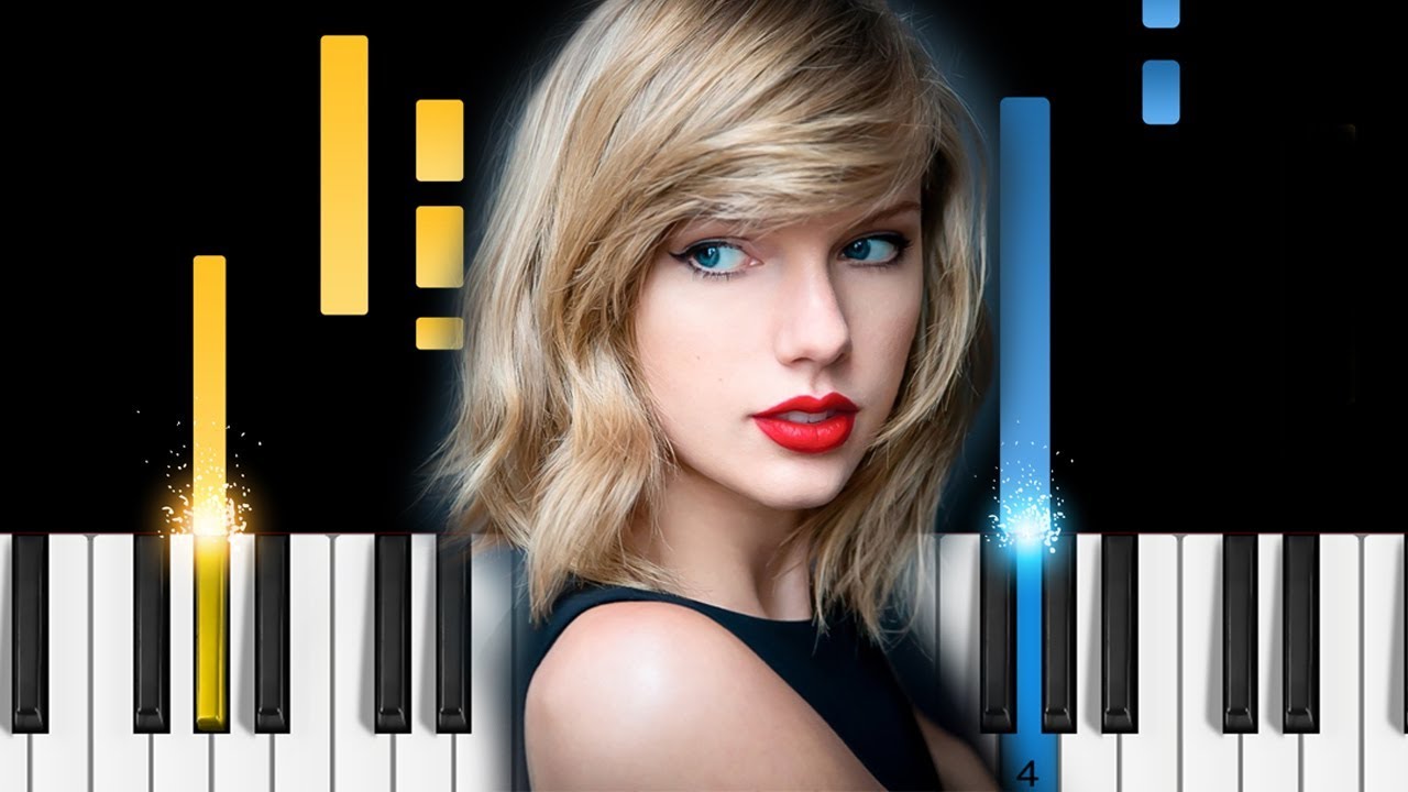 Taylor Swift - New Year's Day - Piano Tutorial - How to play 