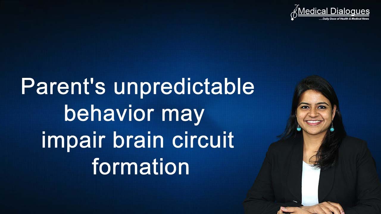 Parent's unpredictable behavior may impair brain circuit formation