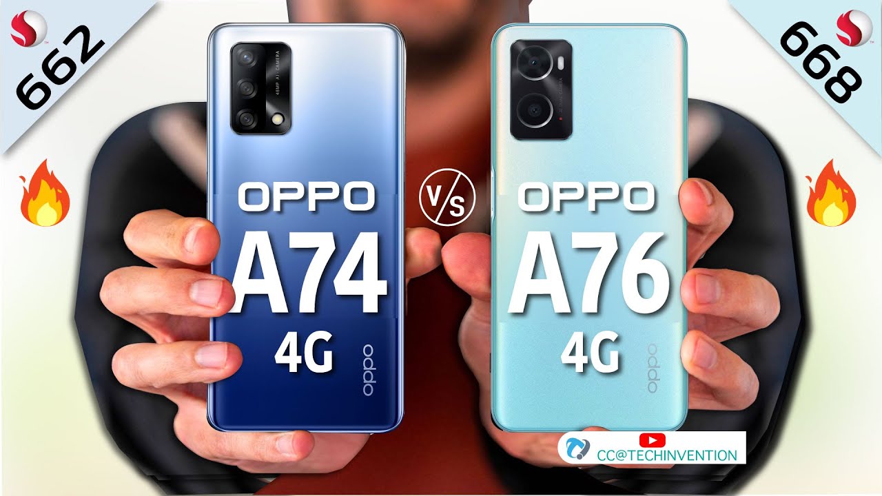 OPPO A74 vs OPPO A76 Full Comparison |Camera|Antutu|PUBG| 662 vs 680