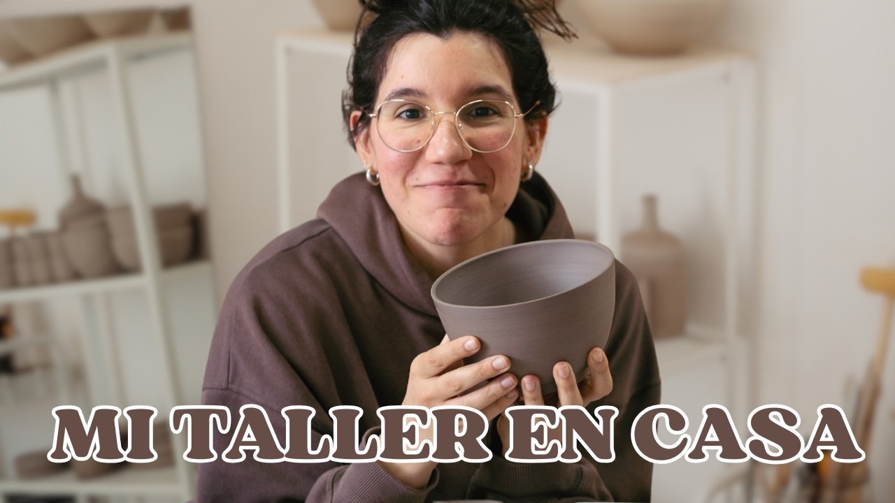 HE VUELTO l Torneando una producción de cerámica en casa!