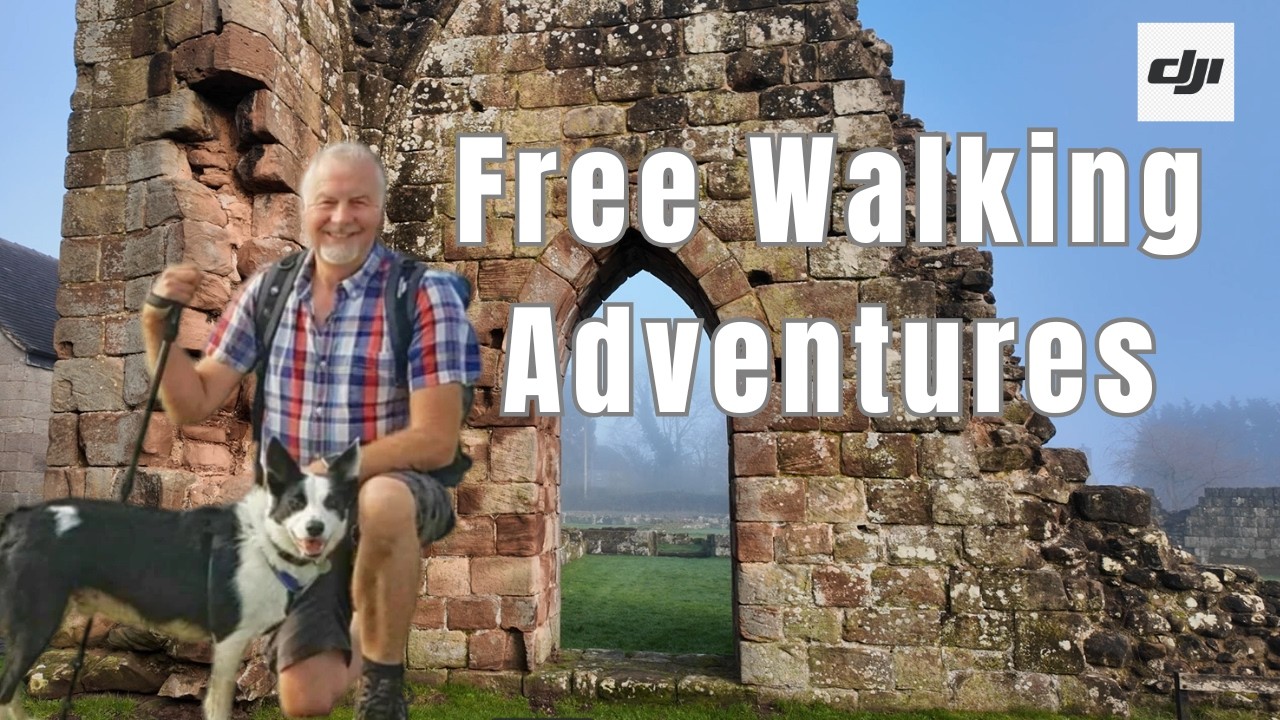 Discovering Hidden Gems around the UK. Walk to Croxden Abbey, Staffordshire.