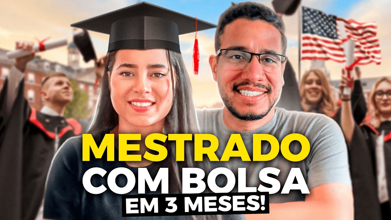 FOI ASSIM QUE CONSEGUI UMA BOLSA DE MESTRADO NOS EUA