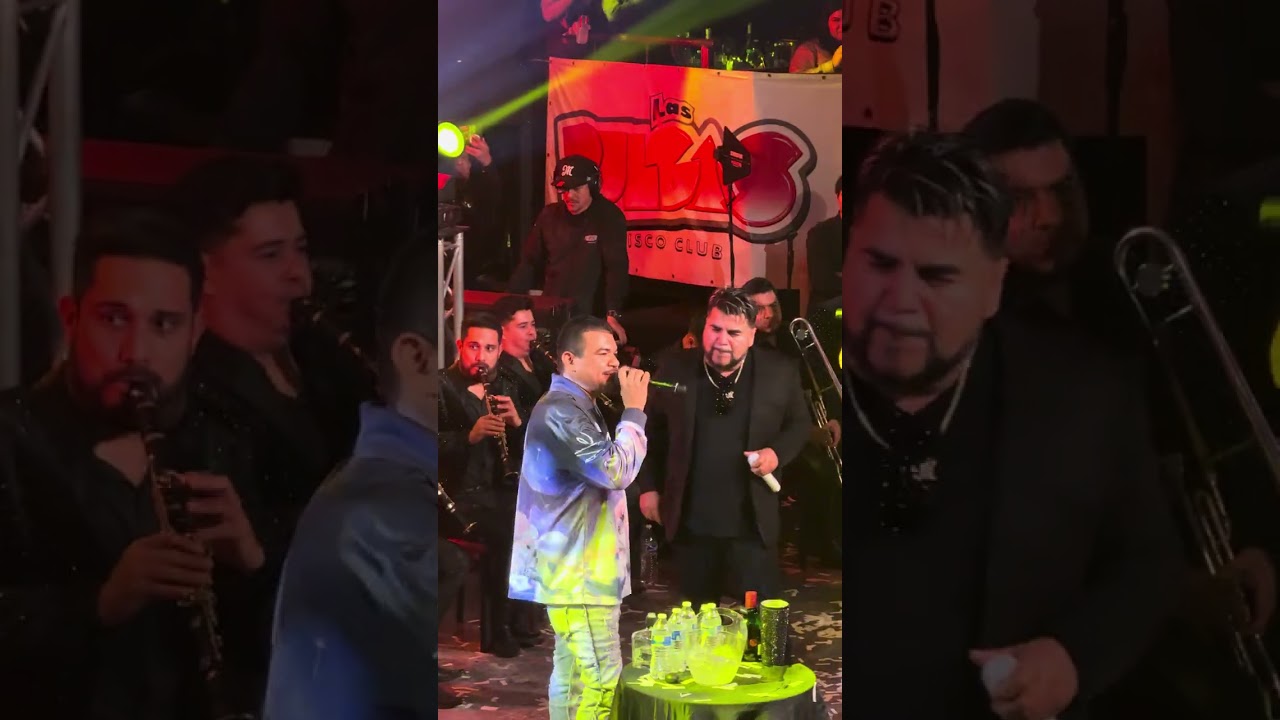 El mimoso y Carlos Cisneros de los farmerz en vivo 